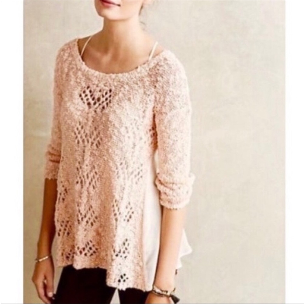 Anthropologie Pontelle knit sweater
